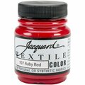 Jacquard Products RUBY RED -TEXTILE COLOR PAINT TEXTILE-1107